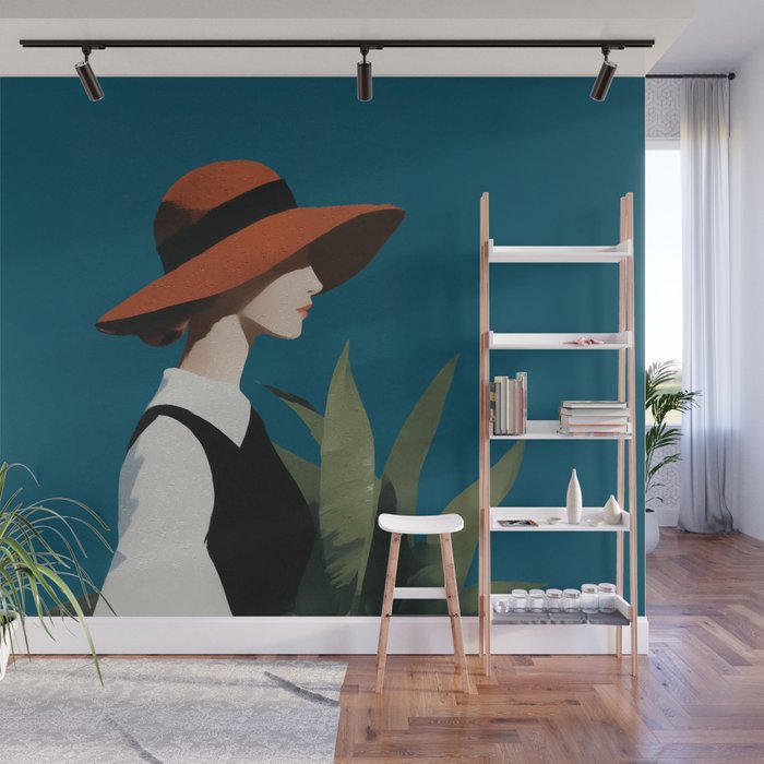 Vintage Elegance in Autumn Light Wall Mural Gallery Image 1