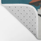 Vintage Elegance in Autumn Light Bath Mat Gallery Image 2
