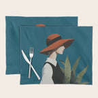 Vintage Elegance in Autumn Light Placemat Gallery Image 1