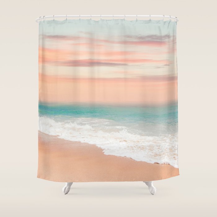 Boho, Beach Sunset Shower Curtain Gallery Image 1