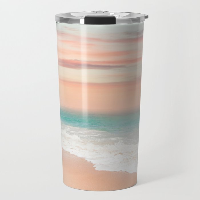 Boho, Beach Sunset Travel Mug Gallery Image 1