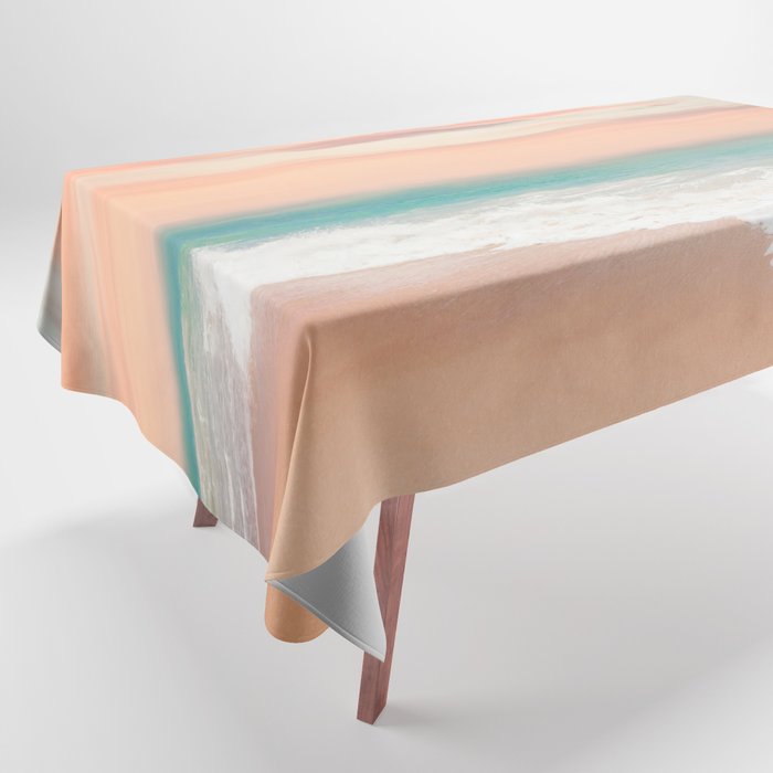 Boho, Beach Sunset Tablecloth Gallery Image 1
