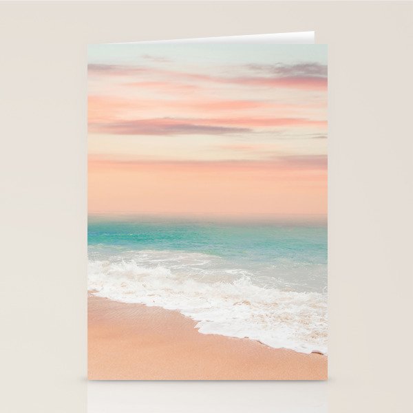 Boho, Beach Sunset Stationery Card Gallery Image 2