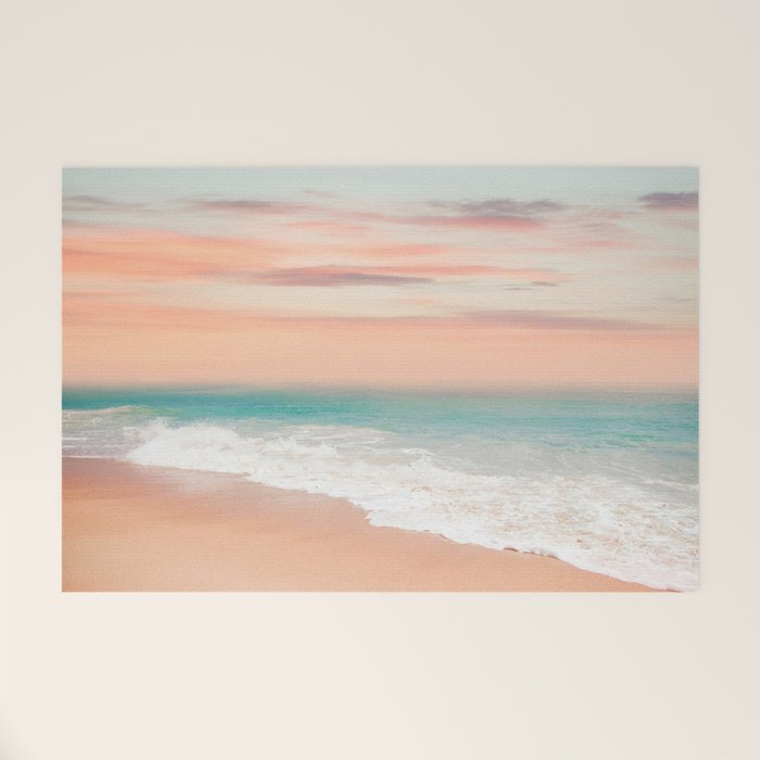 Boho, Beach Sunset Welcome Mat Gallery Image 1