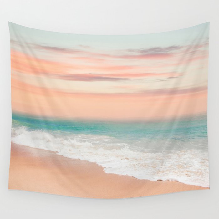 Boho, Beach Sunset Wall Tapestry Gallery Image 4