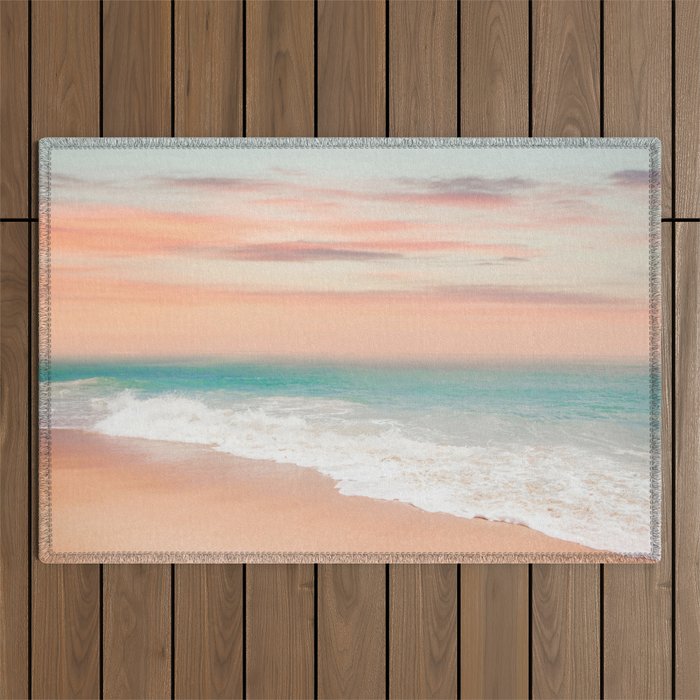 Boho, Beach Sunset Outdoor Rug Gallery Image 1