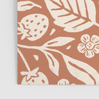 Block Print Strawberry Garden Poster Gallery Image 3