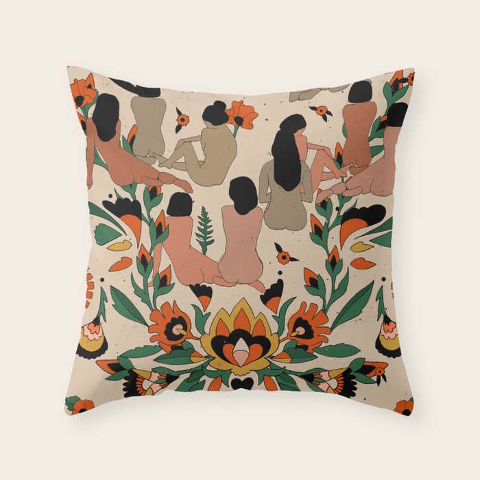 Got Your Back II Throw Pillow Gallery Image 6