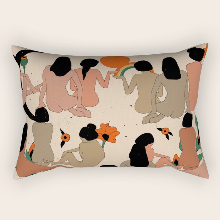 Got Your Back II Rectangular Pillow Gallery Image 2