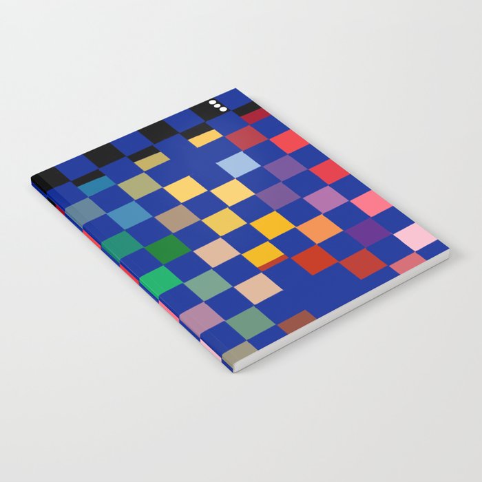 Rainbow checkerboard#1 Notebook Gallery Image 1