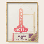 Iconic Austin Motel x Austin Texas Serving Tray Gallery Image 1