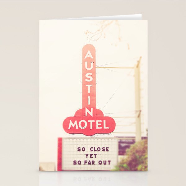 Iconic Austin Motel x Austin Texas Stationery Card Gallery Image 2