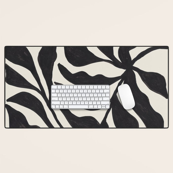 Ink Palm Plant Fossil Desk Mat Gallery Image 1