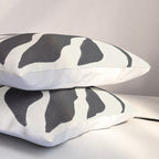 Ink Palm Plant Fossil Pillow Sham Gallery Image 3