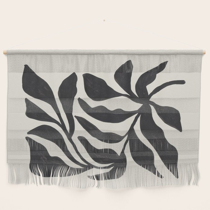 Ink Palm Plant Fossil Wall Hanging Gallery Image 1