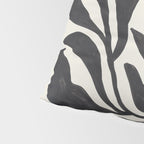 Ink Palm Plant Fossil Pillow Sham Gallery Image 4