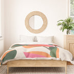 Abstract Eucalyptus Leaves Duvet Cover Gallery Image 3