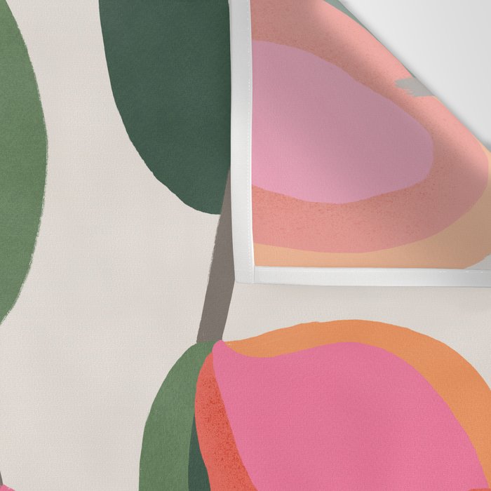 Abstract Eucalyptus Leaves Wall Tapestry Gallery Image 3