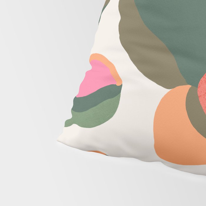 Abstract Eucalyptus Leaves Pillow Sham Gallery Image 4