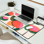 Abstract Eucalyptus Leaves Desk Mat Gallery Image 2