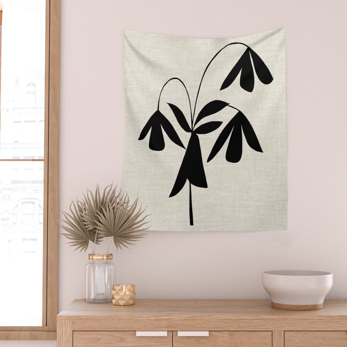 Bell Flower Wall Tapestry Gallery Image 2