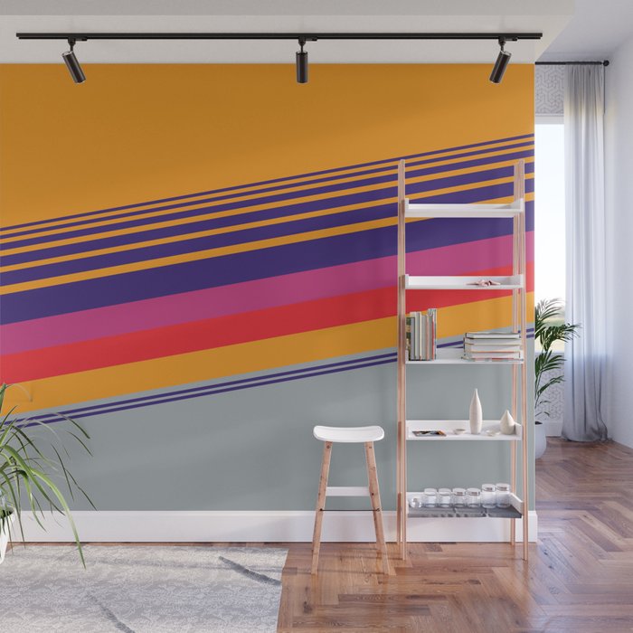 VHS pattern design 2 - 80s / 90s Retro Wall Mural Gallery Image 1