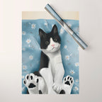 Paws and Petals Wrapping Paper Gallery Image 1