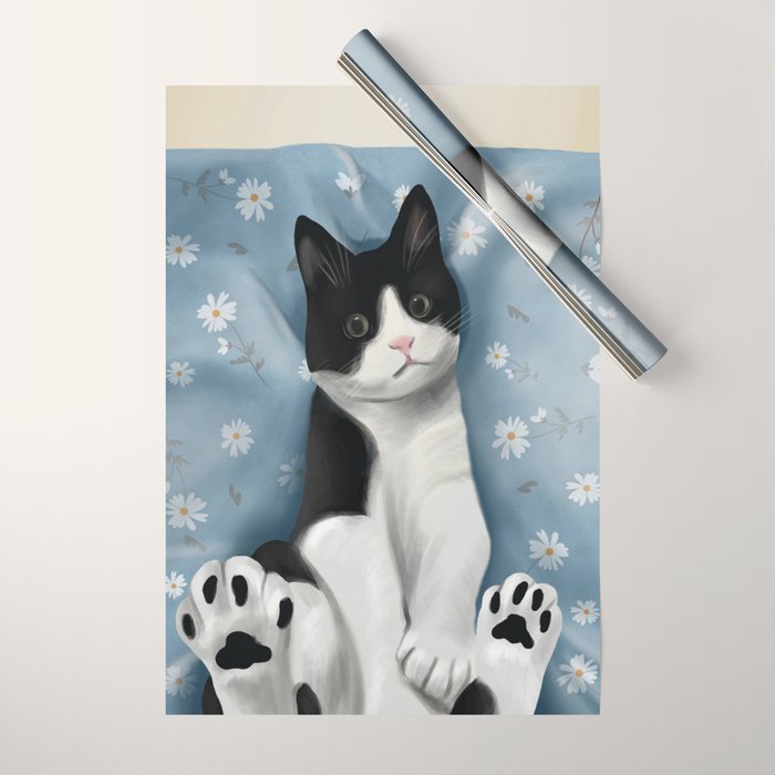 Paws and Petals Wrapping Paper Gallery Image 1