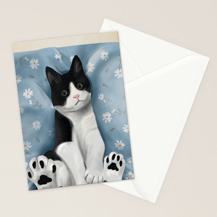Paws and Petals Stationery Card Gallery Image 2