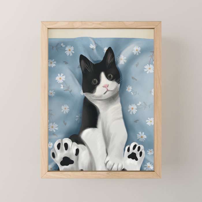 Paws and Petals Mini Art Print Gallery Image 1