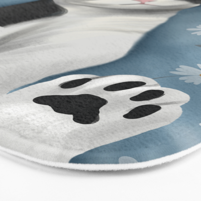Paws and Petals Bath Mat Gallery Image 3