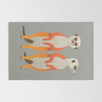 Whimsy Meerkats Rug Gallery Image 2