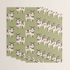 Whimsy Jacob Sheep Wrapping Paper Gallery Image 3