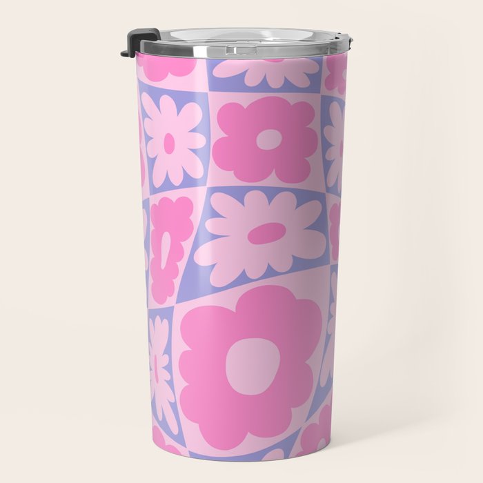 Floral twelve Travel Mug Gallery Image 3