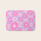 Floral twelve Bath Mat Gallery Image 1