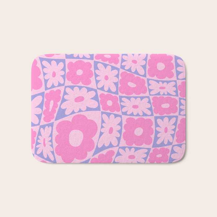Floral twelve Bath Mat Gallery Image 1