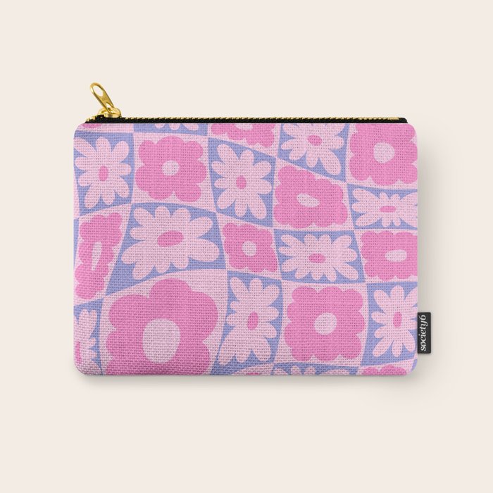 Floral twelve Carry All Pouch Gallery Image 1