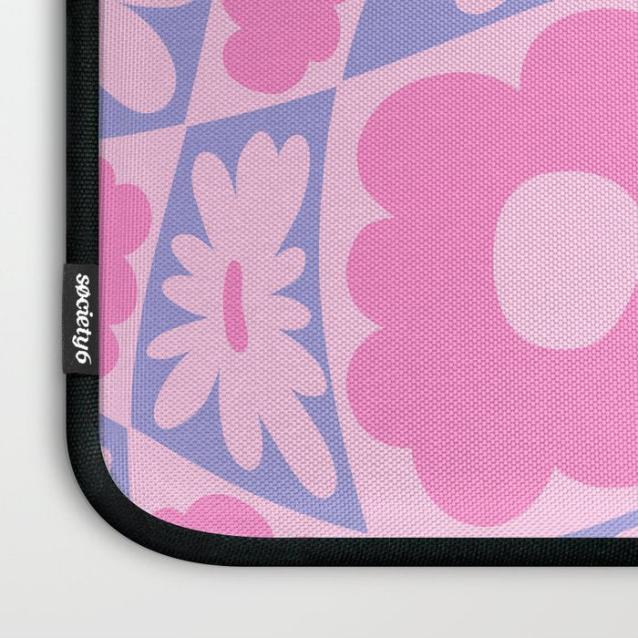 Floral twelve Laptop Sleeve Gallery Image 3
