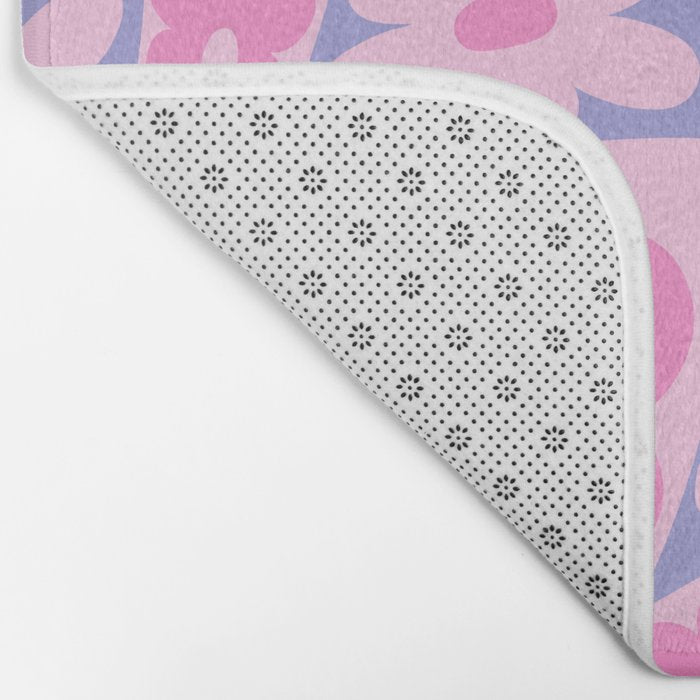 Floral twelve Bath Mat Gallery Image 2