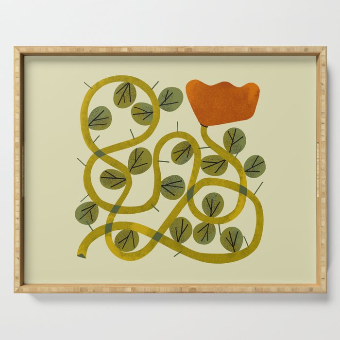 Bramble Rose Serving Tray Gallery Image 1