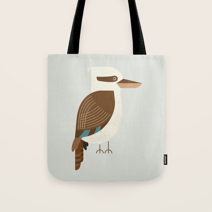 Whimsy Laughing Kookaburra Tote Bag Gallery Image 1