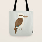 Whimsy Laughing Kookaburra Tote Bag Gallery Image 1