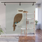 Whimsy Laughing Kookaburra Wall Mural Gallery Image 1