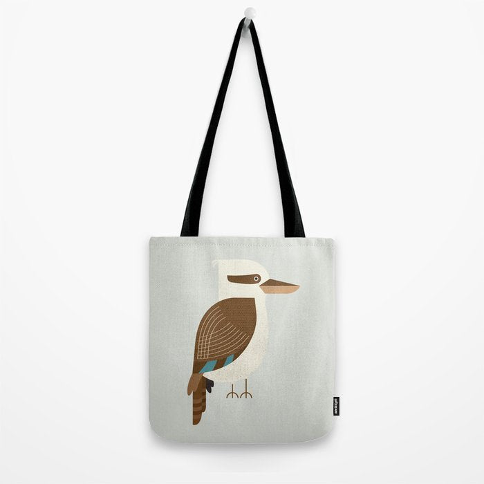 Whimsy Laughing Kookaburra Tote Bag Gallery Image 2