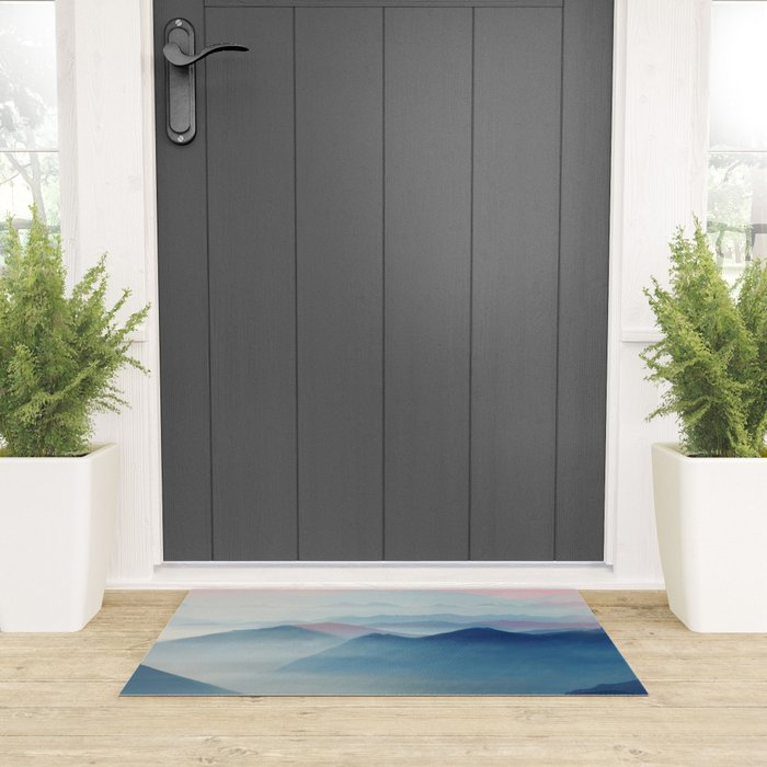Mountains Welcome Mat Gallery Image 3