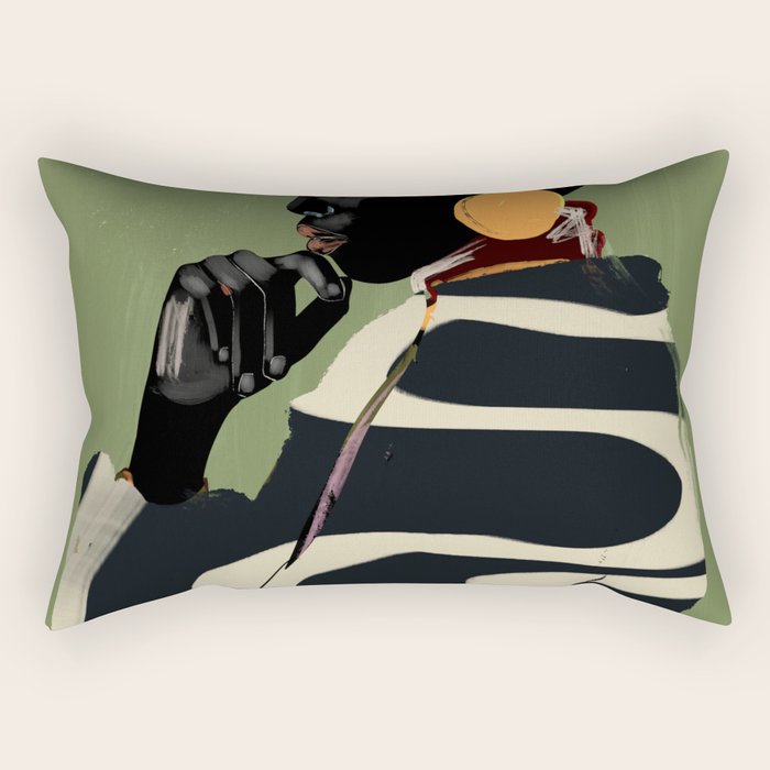 Form and Presence Rectangular Pillow Gallery Image 1