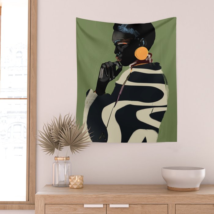 Form and Presence Wall Tapestry Gallery Image 2