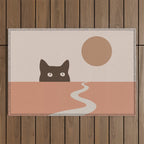 Cat Landscape 16 Outdoor Rug Gallery Image 1