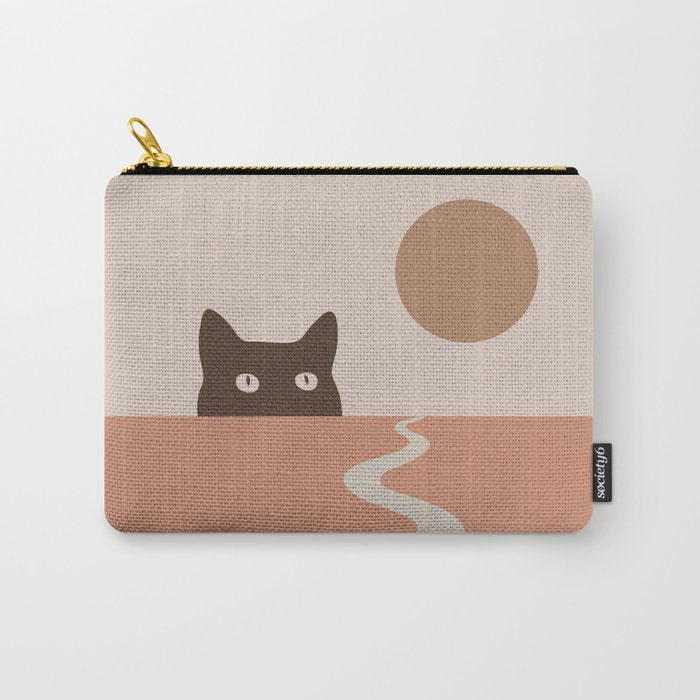 Cat Landscape 16 Carry All Pouch Gallery Image 1