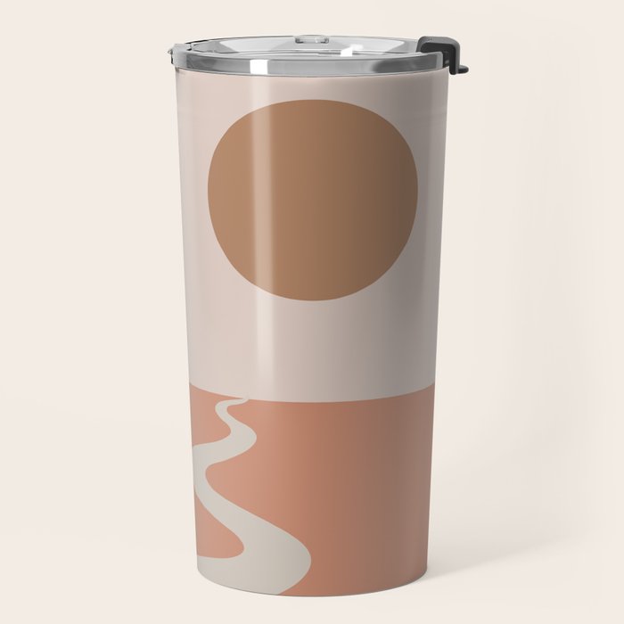 Cat Landscape 16 Travel Mug Gallery Image 2